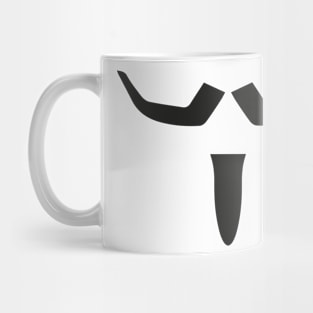 Minimalist V for Vendetta Mug